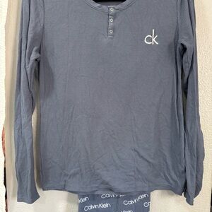 Calvin Klein Gray Sleepwear Set